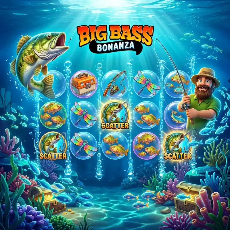 Big Bass Bonanza Slot Review, Demo