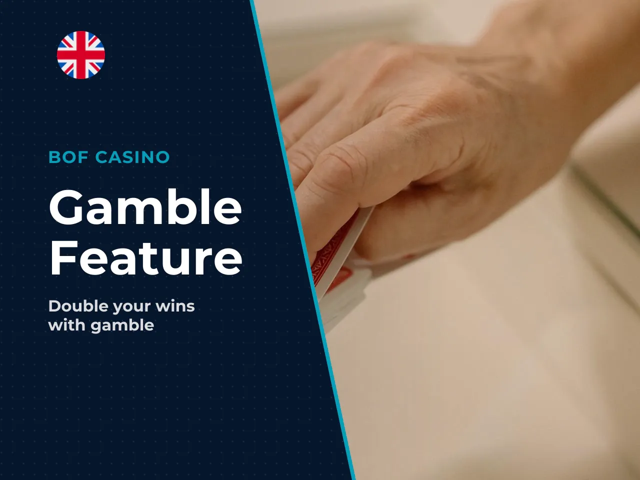 The Gamble feature double or quadruple
