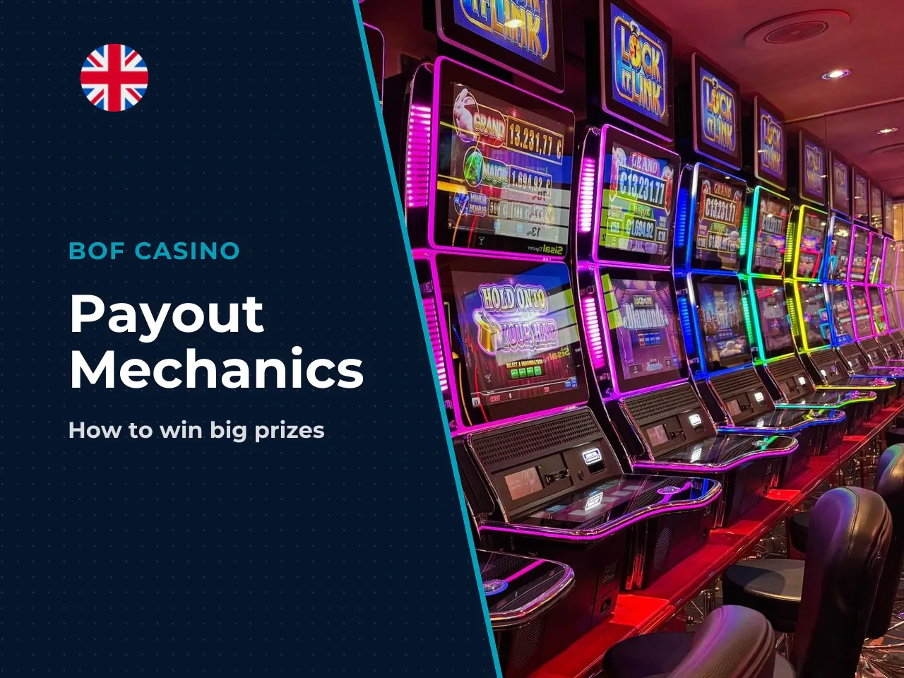 Which combinations pay out. Payouts land