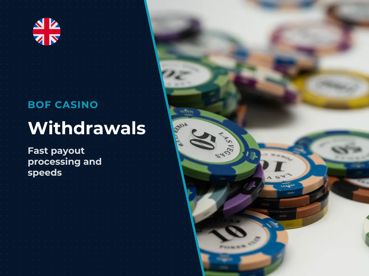 Casino request processing versus account crediting