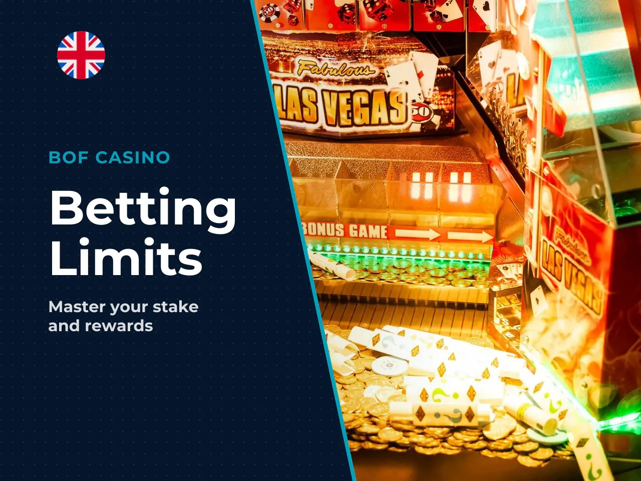 Stakes and potential wins. The stake