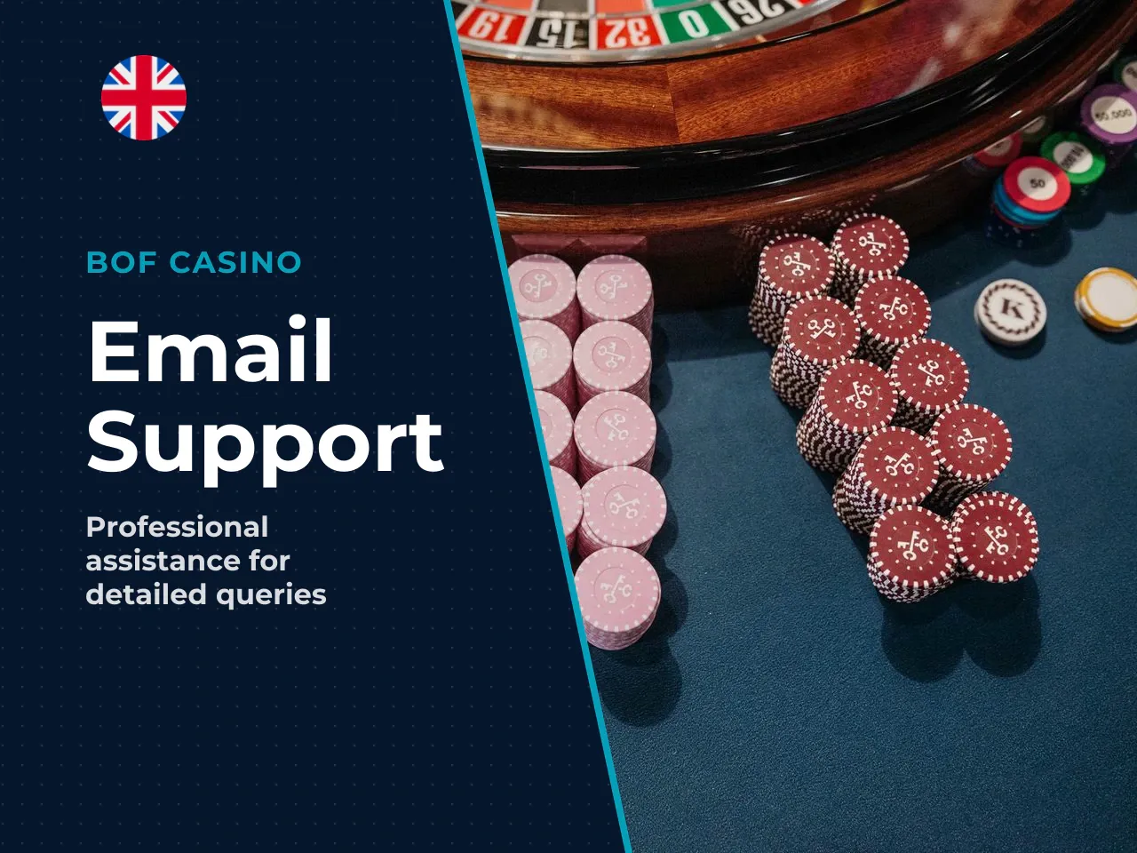 Bof Casino email support for detailed