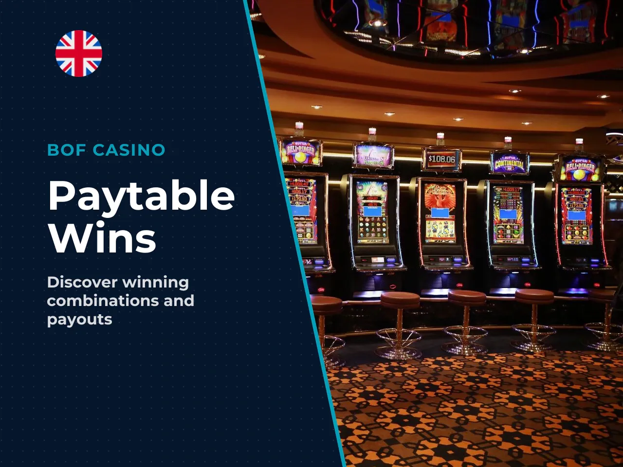 Winning Combinations and the Paytable. Regular